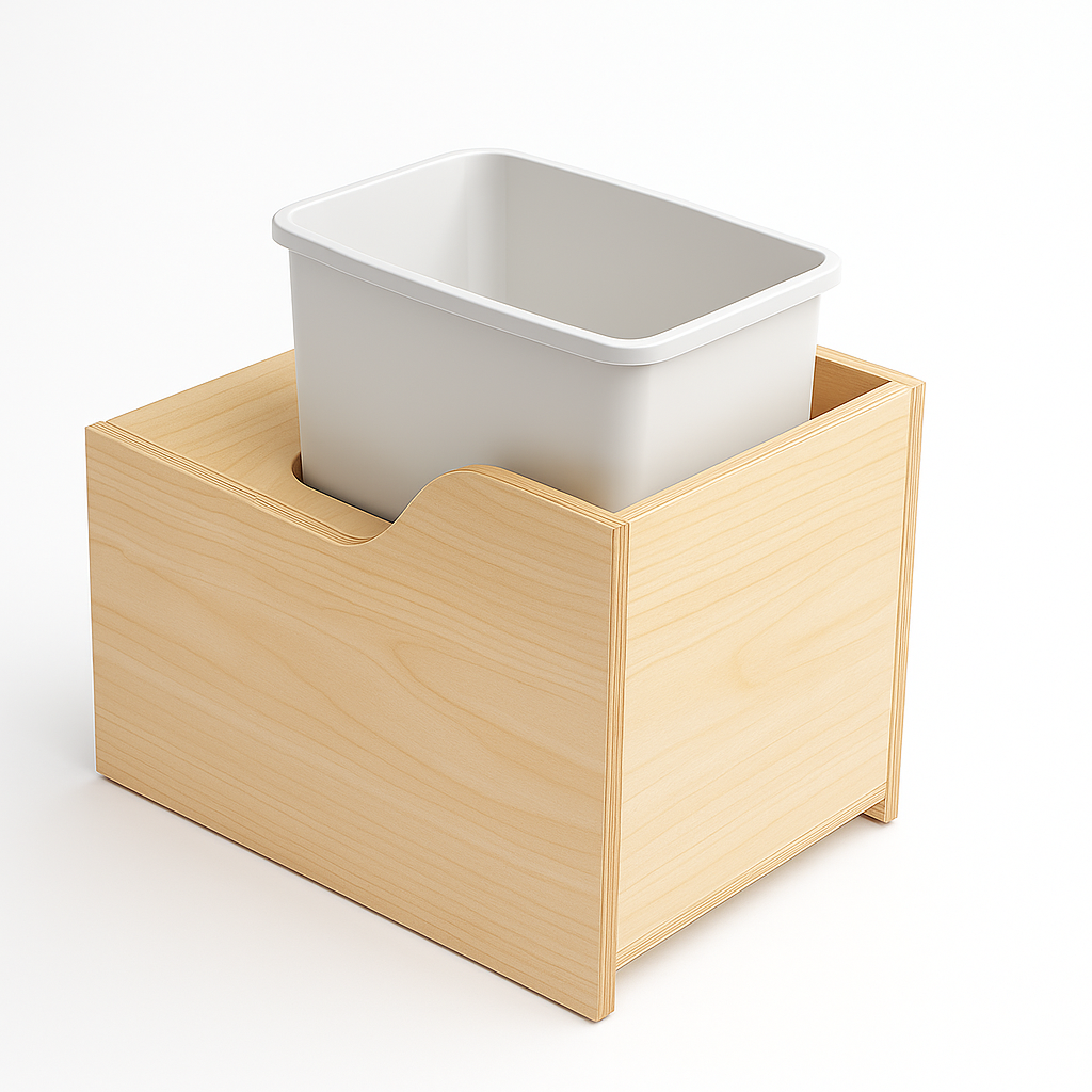 15" Trash Pull-Out Organizer